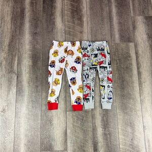 Kids Cartoon Print Pajama Pants‎ Set